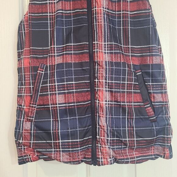 Lululemon The Fluffiest Down Reversible Plaid Vest Size 8 Outerwear Outdoor - Picture 10 of 12